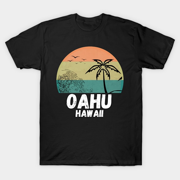 Oahu Hawaii T-Shirt by Shirt Tube